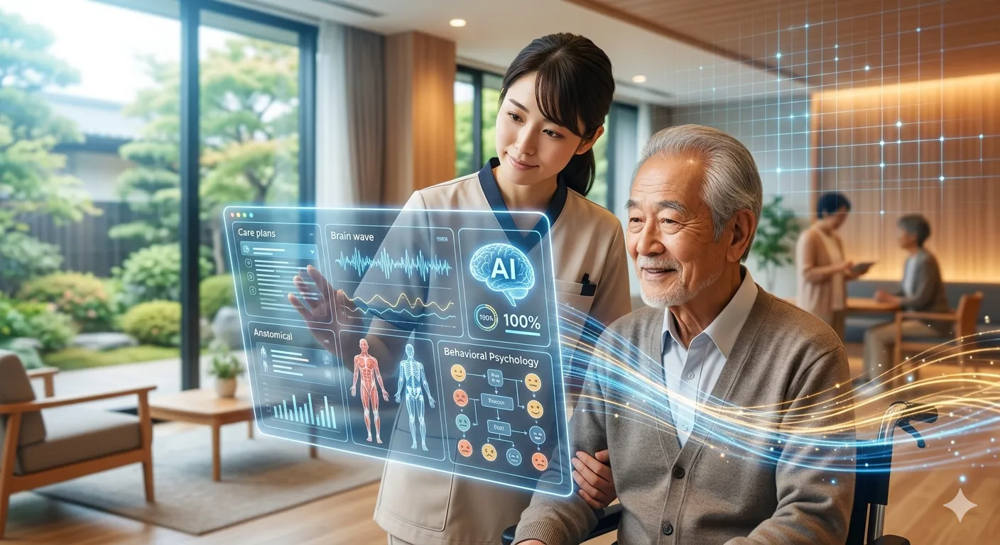 AIがケアマネ試験で100%の正答率を叩き出す時代。介護現場が生き残るための「究極の人間力」とは?